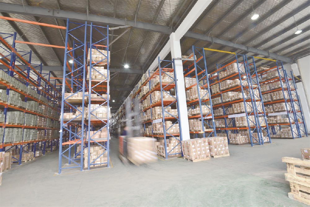 Finished product warehouse